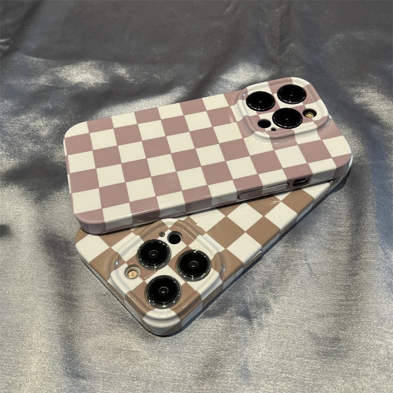 RetroCheck Iphone Case - Vintage Style