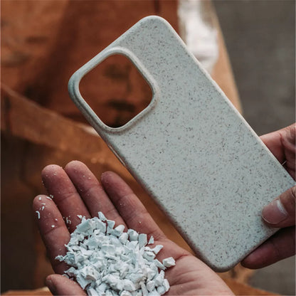 Matte Wheat Straw Case - White