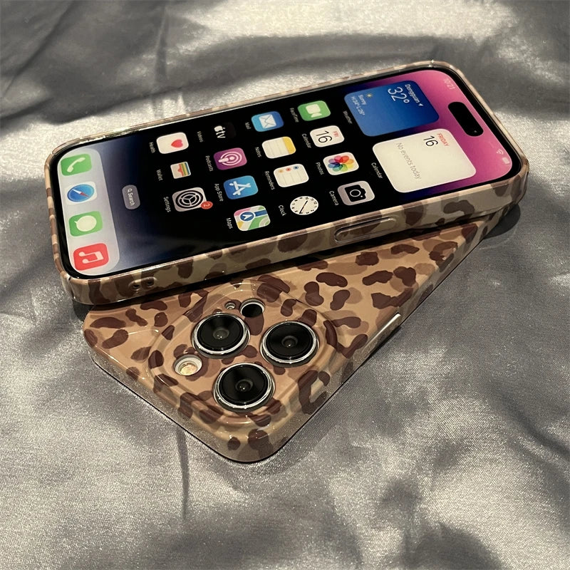 Leopard Iphone Case - Badbitch combo