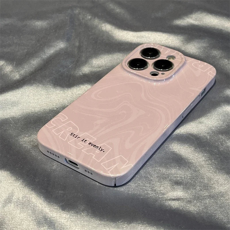 CreamWave Iphone Cases - Pink Color