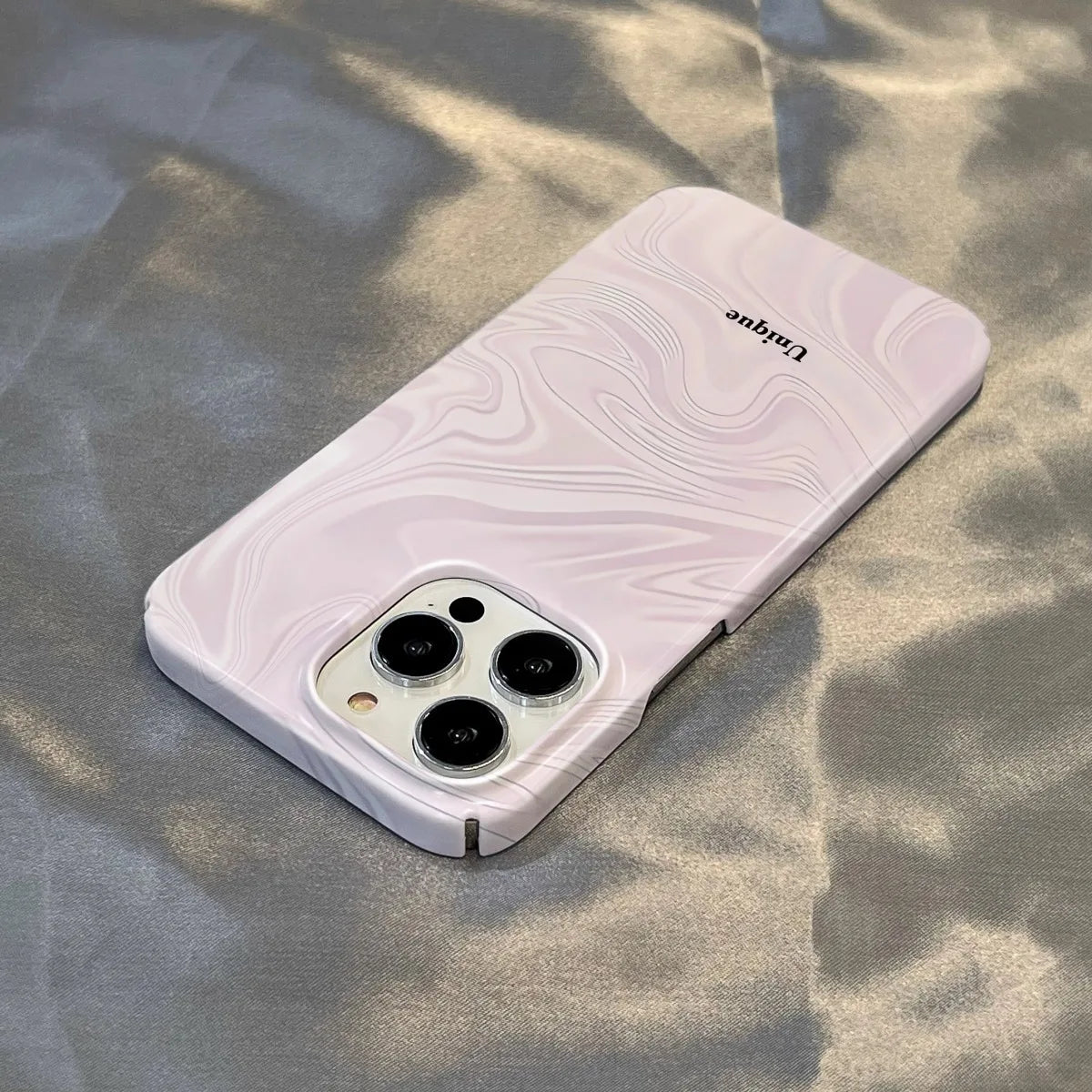 Marble Serenity Case - Pink