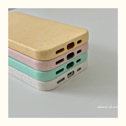 Matte Wheat Straw Case - Colorful